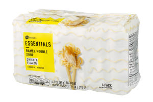 Essentials Ramen Noodle Soup Chicken Flavor - 6 PK