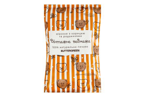 Печенье овсяное с корицей и изюмом Винтажный медвежонок Buttergreen м/у 90г