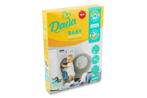 Порошок пральний д/дитячих речей Сенсітів універсальний 400г ДаДа