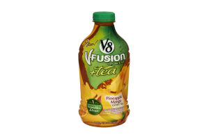 V8 V-Fusion + Tea Pineapple Mango Green Tea Vegetable & Fruit Juice