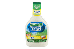 Hidden Valley Original Ranch Dressing, Light, 24 Ounces