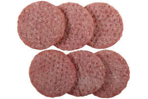 Ground Beef Sliders - 6 ct