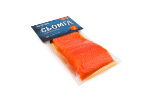 Семга филе-кусок Novus сл/с с/ш в/у 300г