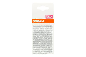 Лампа світлодіодна 8W E27 2700К 6X1 A60 Osram