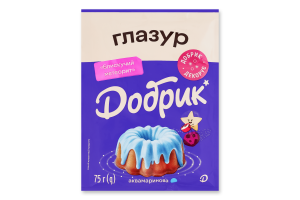 Глазурь перламутровая аквамариновая Блестящий метеорит Добрик м/у 75г