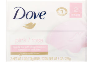 Dove Beauty Bar Pink - 2 CT