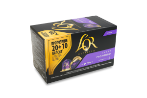 Кава натуральна смажена мелена в капсулах Lungo Profondo Espresso L’OR к/у 156г