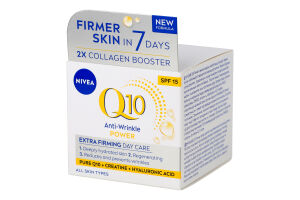 Крем денний зміцнюючий SPF 15 Проти зморщок Q10 Power Nivea 50мл