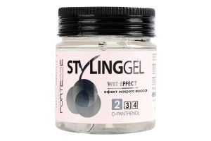 Гель для укладання волосся «ACME-STYLE» «STYLING GEL» ефект мокрого волосся, 200 мл