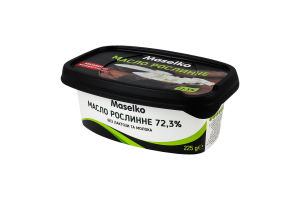Масло растительное 72.3% мягкое без лактозы и молока Maselko п/у 225г