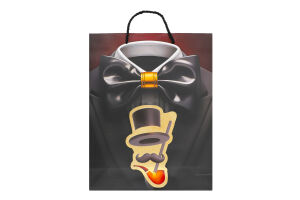 Пакет подарунковий для чоловіків 32х26х10см №1330/2065 Greenwich Product Co. Limited 1шт