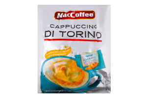 Напій кавовий розчинний з солоною карамеллю 3в1 Cappuccino Di Torino MacCoffee м/у 25г