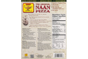 Deep The Original Naan Pizza Cheese