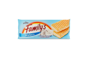 Вафлі з кокосовим кремом Family's Jutrzenka м/у 180г