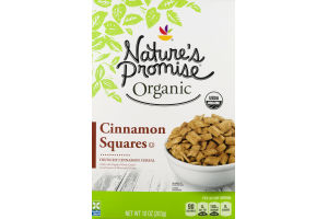 Nature's Promise Organic Cereal Cinnamon Squares