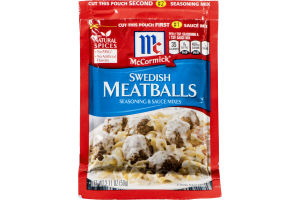 McCormick Swedish Meatballs Seasoning & Sauce Mixes