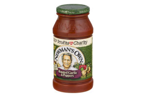 Newman's Own Pasta Sauce Roasted Garlic & Peppers