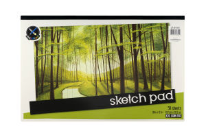 Top Flight Sketch Pad Acid, Lignin Free - 50 CT