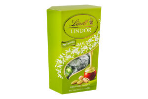 Конфеты из молочного шоколада с фисташковой начинкой Lindor Lindt к/у 200г
