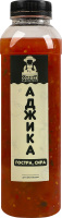 Аджика гостра сира Солоне задоволення п/пл 0.5л