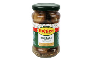 Гриби мариновані Шиїтаке (Грузді) Iberica с/б 280г