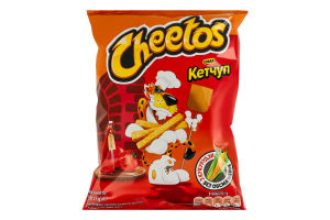 Палички кукурудзяні Кетчуп Cheetos м/у 50г