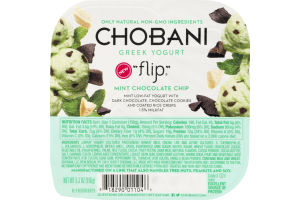 Chobani "Flip" Greek Yogurt Mint Chocolate Chip