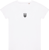 Футболка жіноча Sol's Pioneer Тризуб білий XXL