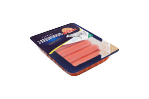 Сосиски з яловичиною Салтівський М'ясокомбінат в/с лоток 0.275кг