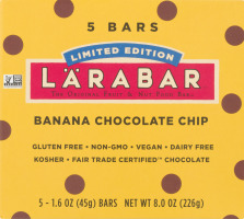 Larabar Banana Chocolate Chip - 5 CT