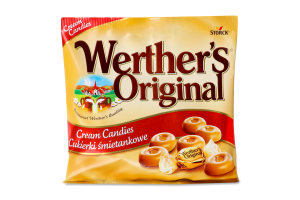 Цукерки Storck Werther's Original карамель вершкова 90г х18