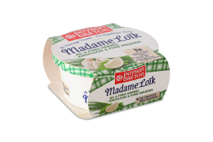 Сир Paysan Breton Мадам Лоїк з часником та травами