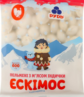 Пельмени замороженные с мясом индейки Эскимос Рудь м/у 600г