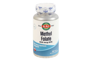 Добавка диетическая таблетки 800мкг Methylfolate KAL 90шт