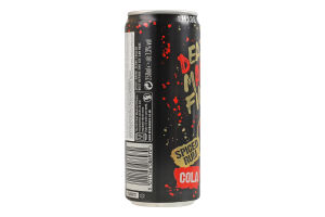 Напиток слабоалкогольный 0.25л 7.3% на основе рома ароматизир газированный Golden spiced rum&Cola Dead Man’s Fingers ж/б