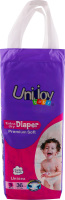 Підгузки Premium Soft М 6-11кг 36шт Uni Joy