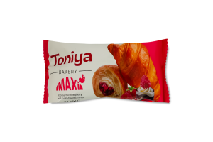 Круассан с наполнителями со вкусом малины и ванили Maxi Toniya м/у 110г