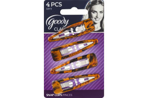 Goody Classics Snap Clips - 4 CT
