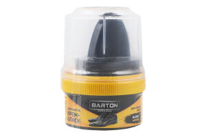 Крем-фарба д/взуття Barton 50 мл з аплікат. Чорний BR20410