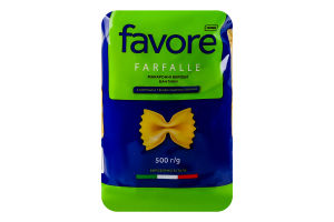 Вироби макаронні Favore Бантики