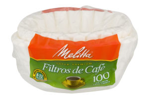 Melitta Coffee Basket Filters - 100 CT