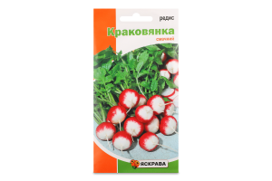 Насіння Редис Краковянка 3г Яскрава