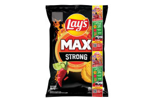 Чипси картопляні Чилі та лайм Strong Max Lay's м/у 95г