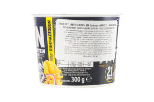 Йогурт Bakoma MEN SKYR протеїн смак манг-марак 2%