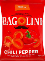 Сушки с паприкой и перцем чили Bagolini Київхліб м/у 250г