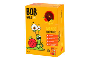 Конфеты фруктовые натуральные Манго Roll Bob Snail к/у 10х10г