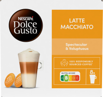 Напиток кофейный Латте макьято Dolce Gusto Nescafe к/у 183.2г