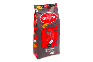 Кофе натуральный жареный в зернах Vending Gemini 1с м/у 1кг