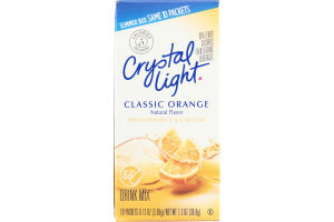 Crystal Light Drink Mix Packets Classic Orange - 10 CT