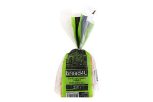Хліб половинка в нарізці тостовий Чіа Bread4U м/у 250г